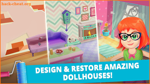 Dollhouse Decorating: Match 3 Home Design Games screenshot