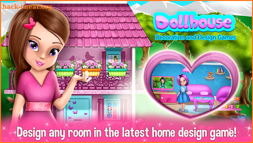 Dollhouse Decoration and Design Games 🏠 screenshot