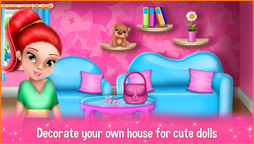 Dollhouse Decoration and Design Games 🏠 screenshot