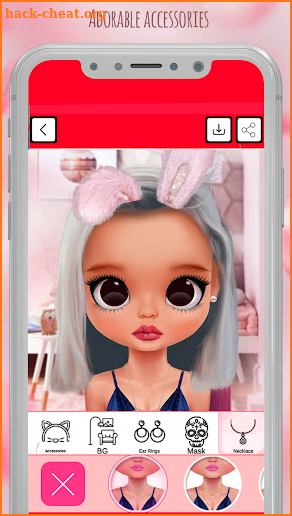 Dollicon Cute Doll Avatar screenshot