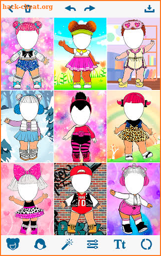 Dolls Dress Photo Editor for girls screenshot