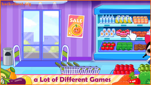 Dolls Games Grocery Store Supermarket Eggs screenshot