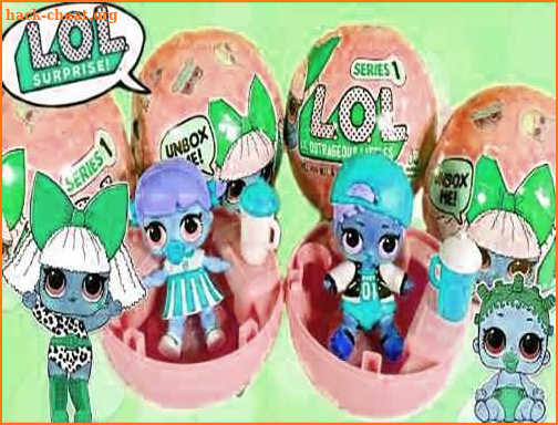 Dolls Surprise LOL Openning Eggs 2018 Hachinals screenshot