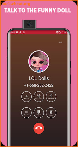 dolls video call, chat simulator and game for lol screenshot