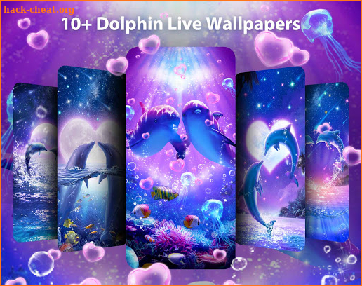 Dolphin Live Wallpaper & Launcher Themes screenshot