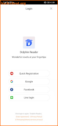 Dolphin Reader screenshot
