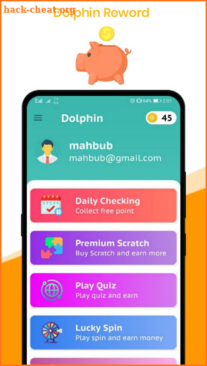 Dolphin ➤Gift Card & win Bonus screenshot