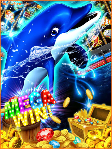 Dolphin Slots: Deluxe Pearl screenshot