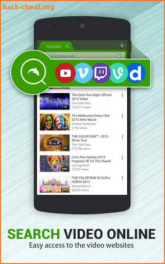 Dolphin Video - Flash Player For Android screenshot