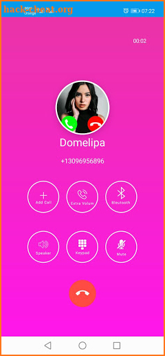 Domelipa call Domelipa Video Call and Fake Chat screenshot