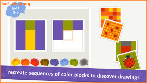 Domi Domi Blocks: pattern color fill for toddlers screenshot