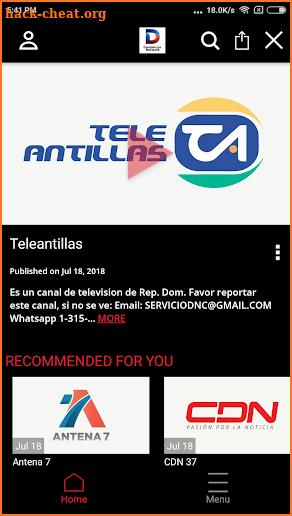 Dominican Networks screenshot