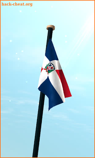 Dominican Republic Flag Free screenshot