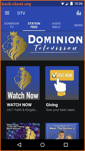 Dominion TV screenshot