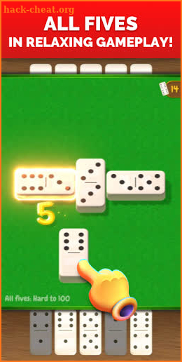 Domino All Fives - American Dominoes Classic Game screenshot