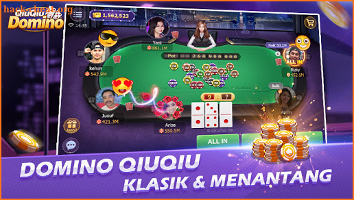 Domino QiuQiu:Domino 99 Poker Game Online screenshot