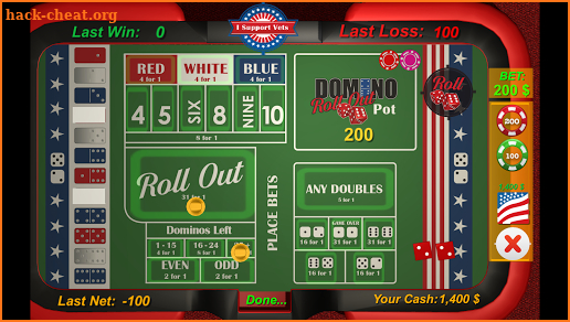 Domino Roll Out USA screenshot