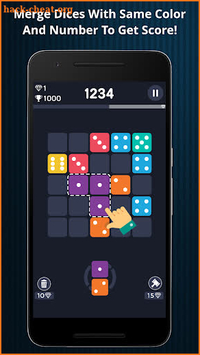 Dominoes Puzzle: Drag n Merge screenshot