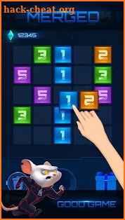 Dominoes Puzzle Science style screenshot
