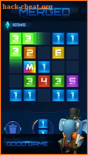 Dominoes Puzzle Science style screenshot