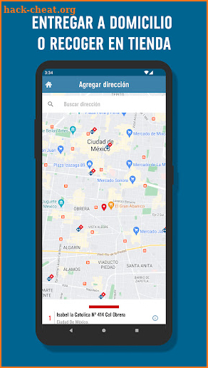 Domino's Pizza México screenshot