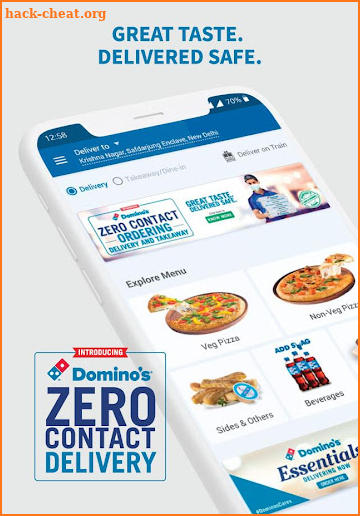 Domino's Pizza - Online Food Delivery App screenshot