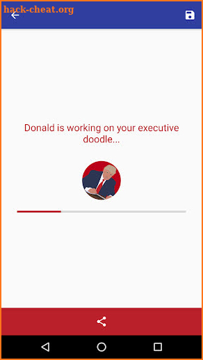 Donald Draws Executive Doodle screenshot