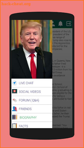 Donald Trump 2020 screenshot