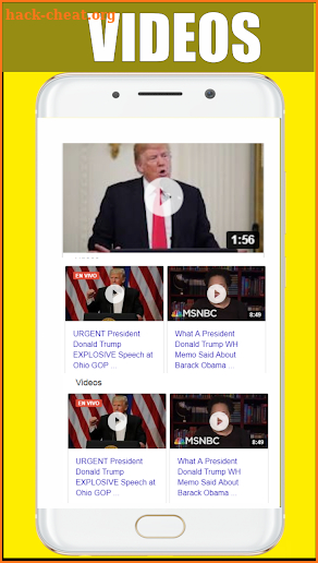 Donald Trump News ☑ screenshot