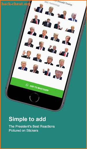 Donald Trump Stickers screenshot