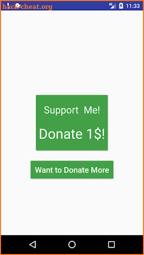 Donate 1$ dollar screenshot