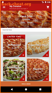 Donatos Pizza screenshot