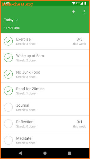 DoneFlow - Goal & Habit Tracker screenshot