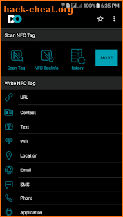 DoNfc-Pro NFC Reader Writer Launcher screenshot