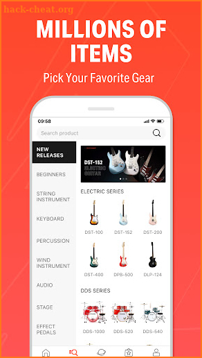Donner Music: Buy Music Gear screenshot