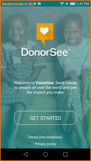 DonorSee screenshot