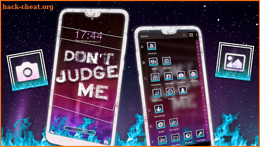 Don't Judge Me Theme screenshot