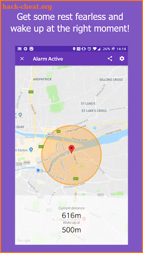 Don't miss the stop (Location Alarm / GPS Alarm) screenshot
