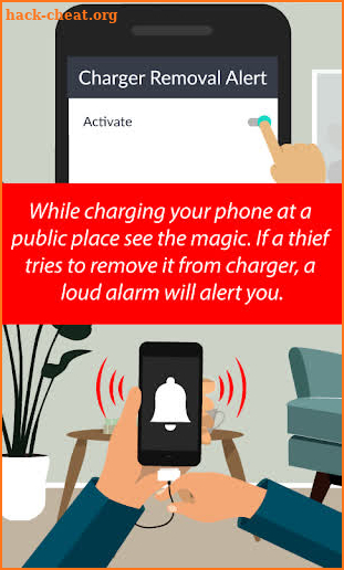 Don't Touch My Phone: Phone Anti-Theft Alarm screenshot