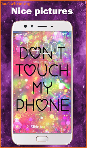 Don't Touch My Phone Sassy Wallpapers Lock Screen screenshot