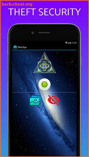Don’t Touch My phone Third Eye anti-theft security screenshot