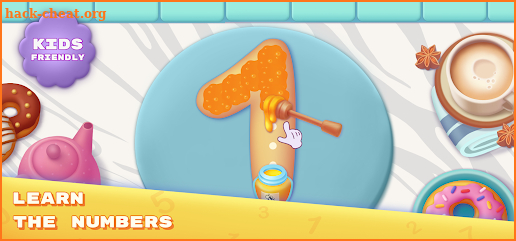 Donut 123 Numbers Kids Games screenshot
