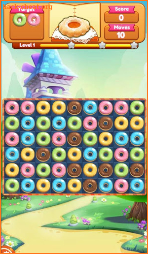 Donut Blast : Free Match 3 Game screenshot