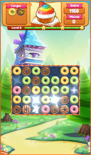 Donut Blast : Free Match 3 Game screenshot