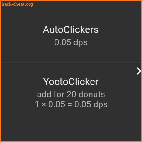 Donut Clicker screenshot