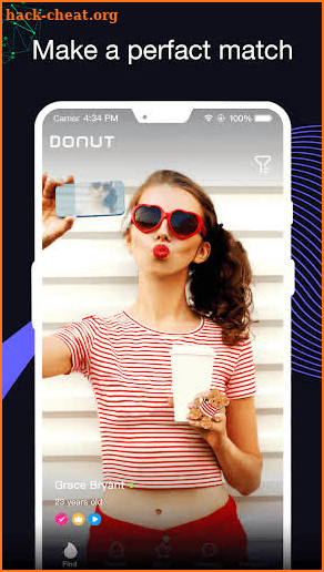 Donut: online meet people screenshot