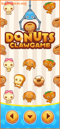 Donuts claw game screenshot
