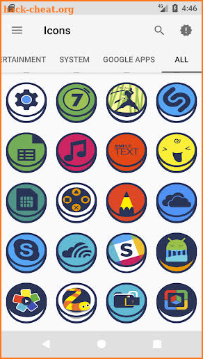 Doodle Button - Icon Pack screenshot