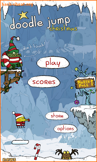 Doodle Jump Christmas Special screenshot