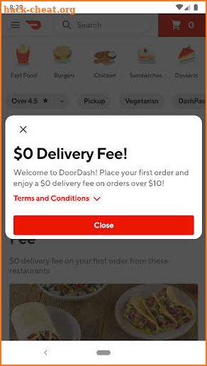 DoorDash Coupon Deals - Save Money on DoorDash screenshot